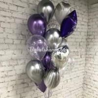С Днём Рождения, Кот! букет шаров с гелием купить