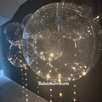 Светящийся бабблс 60см (тёплого свечения)